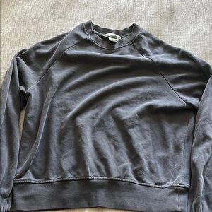 H&M Charcoal Pullover Sweatshirt
